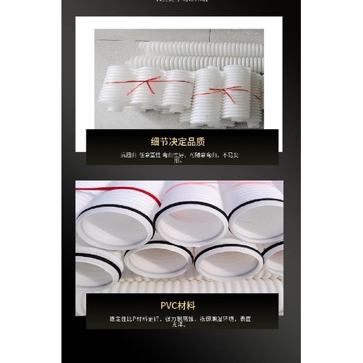 耐穿刺環(huán)向防結(jié)晶50mm波紋管