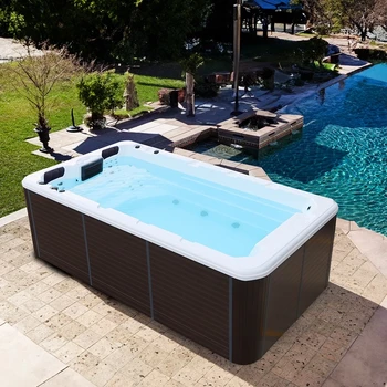 松江亞克力一體泳池別墅廠家