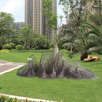 公園304不銹鋼假山雕塑工廠