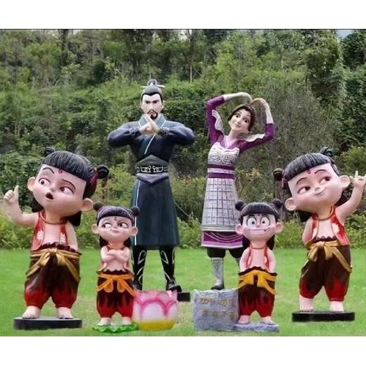 景區(qū)卡通申公豹雕塑定做