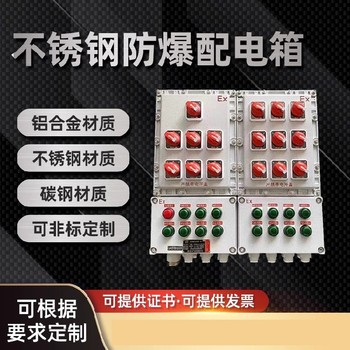 粉塵防爆檢修箱定做進口防爆插座箱報價