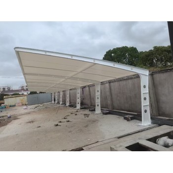 寶山生產膜結構汽車棚廠家地址