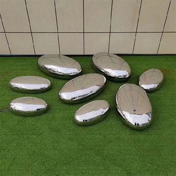 房地產(chǎn)不銹鋼鵝卵石加工