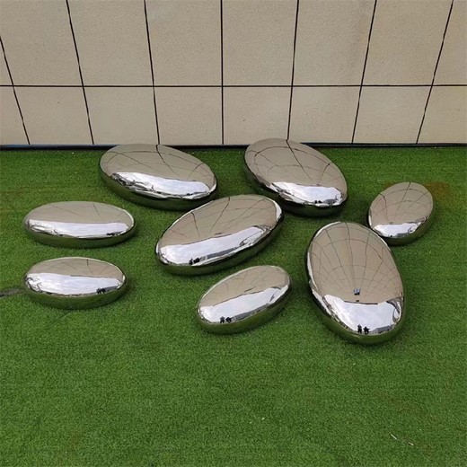 公園不銹鋼石頭雕塑供應商