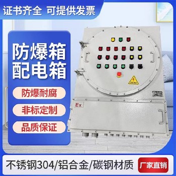 安徽大型防爆电源箱铜川通信防爆箱设备