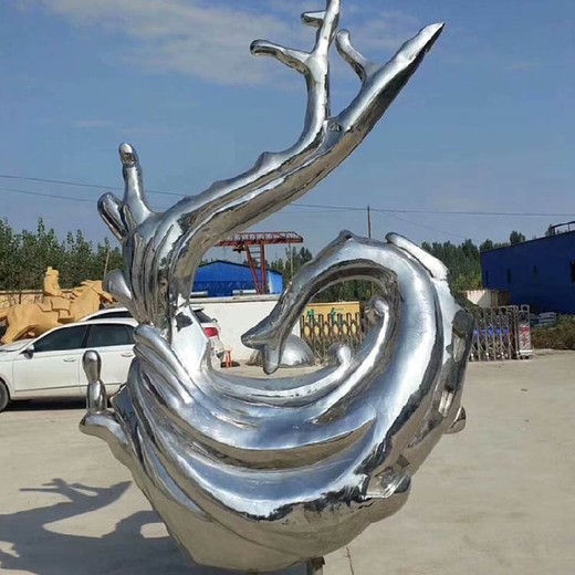 抽象浪花不銹鋼雕塑供應(yīng)商