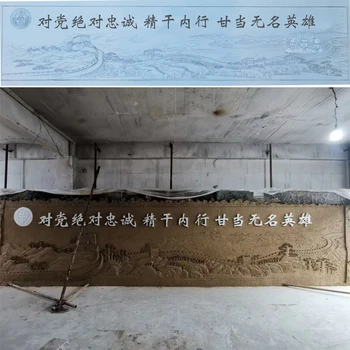 天津萬(wàn)里長(zhǎng)城浮雕雕塑定制廠家