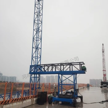 仙桃生產(chǎn)橋梁排水管安裝臺車廠家