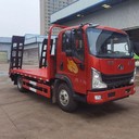 陜汽廠家70挖掘機平板運輸車