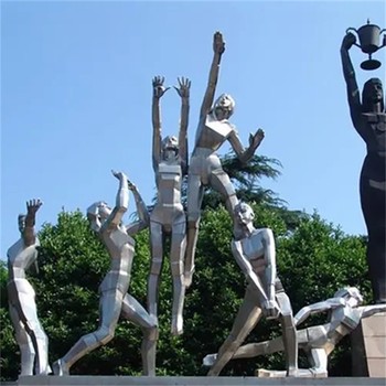 校園不銹鋼運(yùn)動(dòng)人物雕塑報(bào)價(jià),抽象運(yùn)動(dòng)人物雕塑
