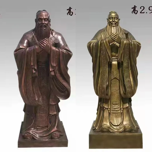 山西八駿圖人物彩繪雕塑人物戶外落地?cái)[件