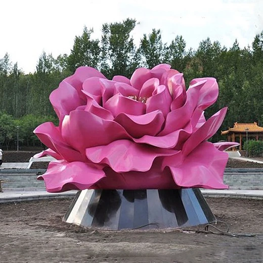 承德幾何不銹鋼雕塑,幾何塊面創(chuàng)意園林景觀