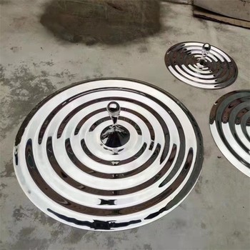 不銹鋼鏡面水滴雕塑抽象水景雕塑裝飾擺件