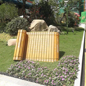 天津大型玻璃鋼文化廣場竹簡雕塑咨詢