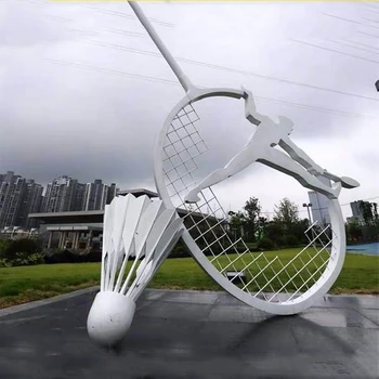 伊春幾何不銹鋼雕塑,幾何鏤空擺件廠家