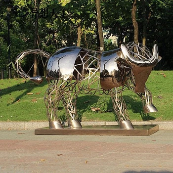 吉林民宿不銹鋼雕塑廠家加工-學(xué)校不銹鋼雕塑彩繪