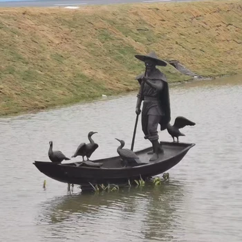 薊縣古代人物鑄銅雕塑,定做大型廣場(chǎng)鑄銅雕塑廠家