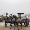 嘉興大型鑄銅雕塑,名人名像銅雕