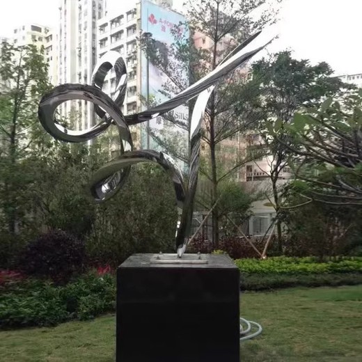 抽象異形不銹鋼雕塑定制廠家