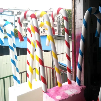 卡通彩色糖果雕塑玻璃鋼仿真糖果雕塑廠家