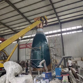 商場不銹鋼酒瓶模型定做廠家