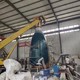 不銹鋼酒瓶雕塑圖