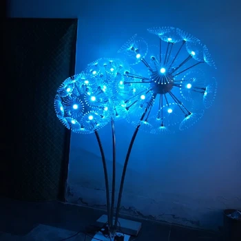 房地產(chǎn)不銹鋼蒲公英雕塑加工