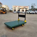 東莞塑料手推車耐用材料平板手推車工廠直銷
