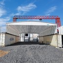 秦皇島電動雨棚,搭建活動帳篷生產廠家