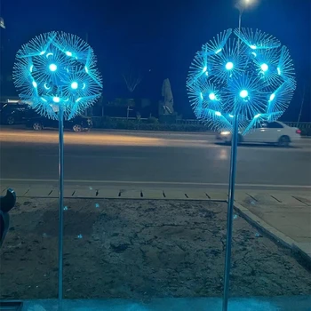 景區(qū)不銹鋼蒲公英雕塑制作廠家