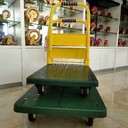 潮州塑料手推車便攜小拉車神器廠家