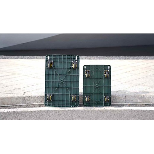 中山塑料手推車明尚手推車廠家