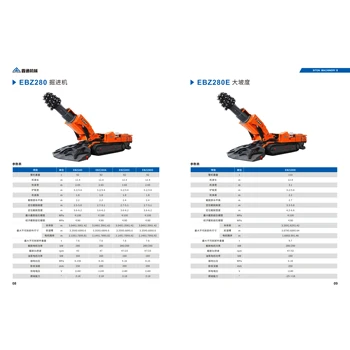 懸臂式掘進機廠家江西懸臂掘進機EBZ200
