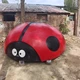 瓢蟲雕塑圖