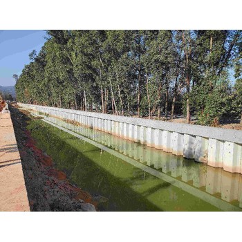 珠海生態(tài)u型板樁新型河岸支護,先張法生態(tài)u型板樁價格