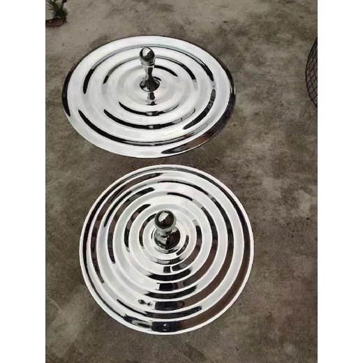 園林景觀不銹鋼雕塑水滴小品