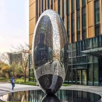 房地產(chǎn)不銹鋼圓球雕塑加工廠家