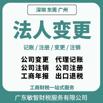 广州增城注销公司代办工商会计咨询会计记账