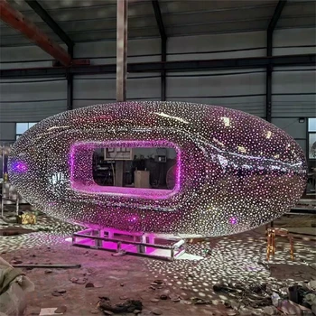 房地產(chǎn)不銹鋼圓球雕塑加工廠家