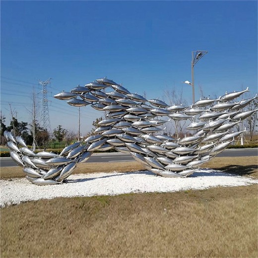 廣場魚雕塑價格