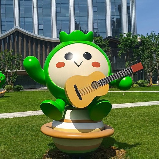 游樂園卡通雕塑