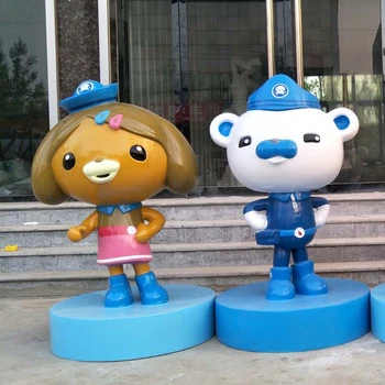 東麗大型動物卡通雕塑,公園景觀小品定制