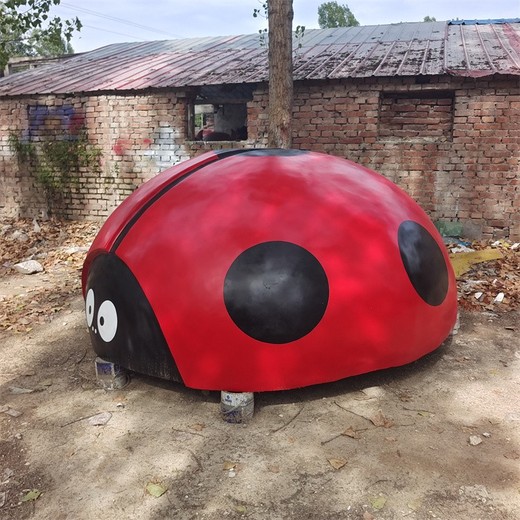 不銹鋼七星瓢蟲(chóng)雕塑公園景觀雕塑加工