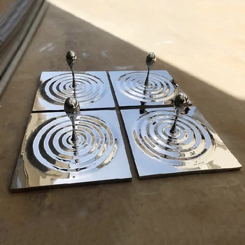 抽象不銹鋼水珠雕塑定做廠家