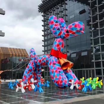 盤錦戶外景觀動物卡通雕塑,公園大型落地擺件
