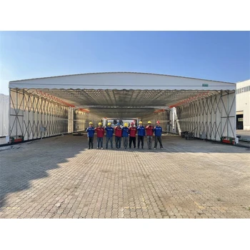中山港口電動(dòng)推拉雨棚工廠電動(dòng)雨棚