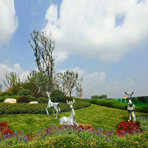 漯河動(dòng)物鹿雕塑廠家園林供應(yīng)