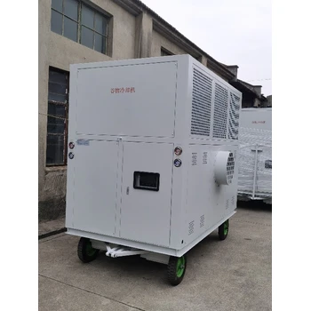 寧夏風(fēng)冷移動(dòng)式谷物冷卻機(jī)價(jià)格,85KW風(fēng)冷式谷物冷卻機(jī)