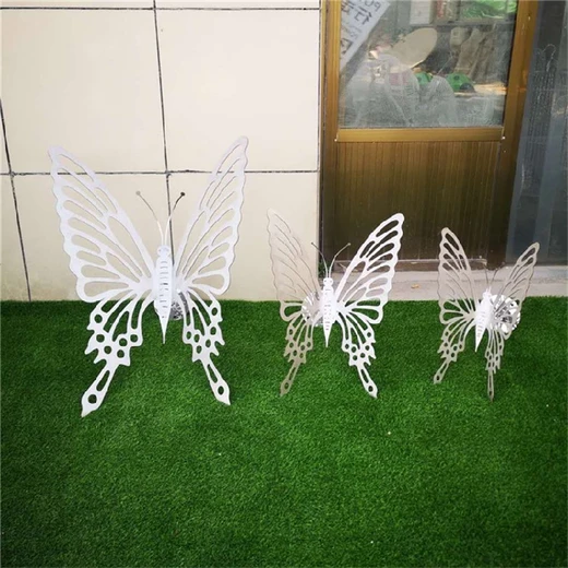 公園鐵藝蝴蝶雕塑價格