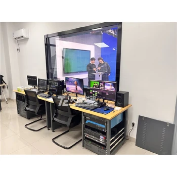 演播室建设蓝箱制作小型演播室